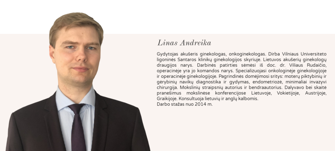 Linas Andreika - gyd. ginekologas